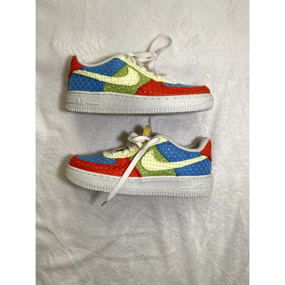 New Nike Air Force 1 Low Hemp Multi-Color (GS) Size 5 - Picture 5 of 8